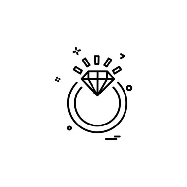 Sevgililer günü simge tasarlamak vektör