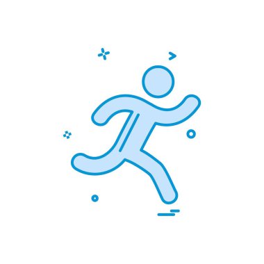 Spor simge tasarlamak vektör 