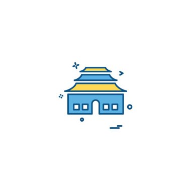 Kilise simge tasarlamak vektör 