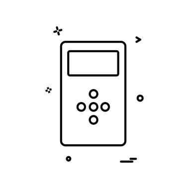 Bilgisayar simgesi tasarım vektörü