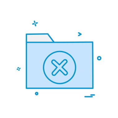 Klasör simge tasarlamak vektör