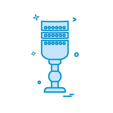 Cam simge tasarlamak vektör 