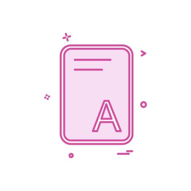 kitap simgesi tasarımı vektör çizimi