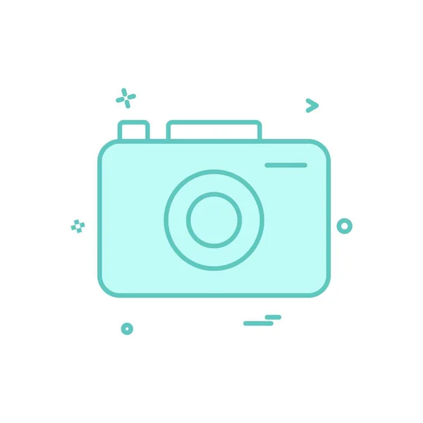 Ontwerp Camera Icoon Vector — Stockvector