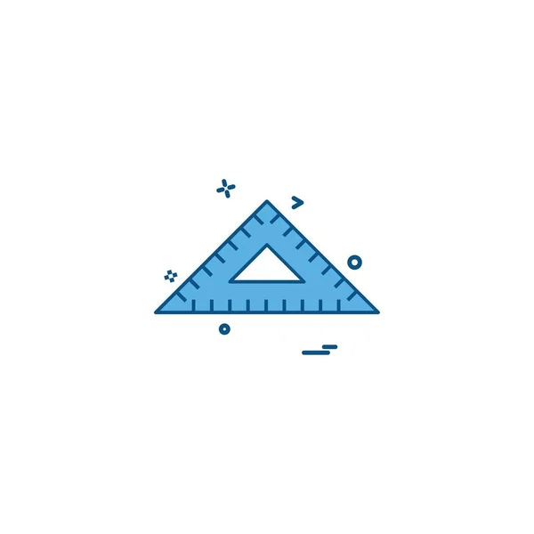 Geometrie Pictogram Ontwerp Vector — Stockvector