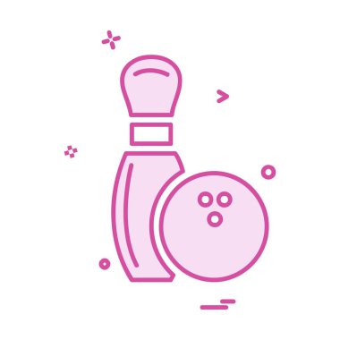 Spor simge tasarlamak vektör 