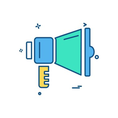 Birim simge tasarlamak vektör