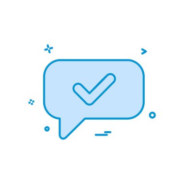 İleti simge tasarlamak vektör