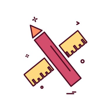 Eğitim simge tasarlamak vektör