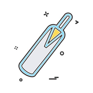 Kriket simgesi tasarım vektörü