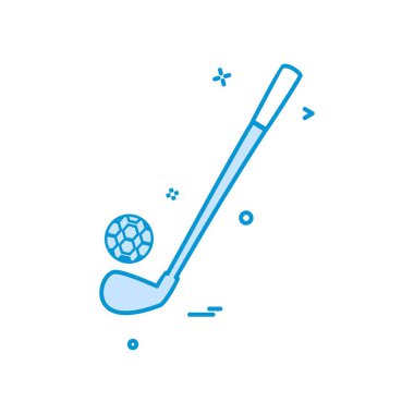 golf simgesi tasarım vektörü