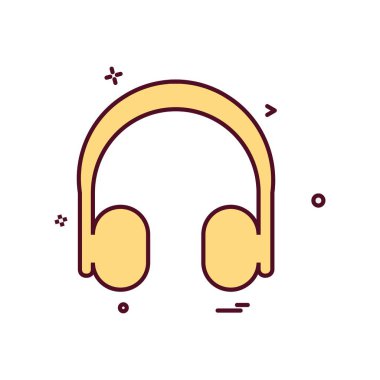 Müzik simge tasarlamak vektör