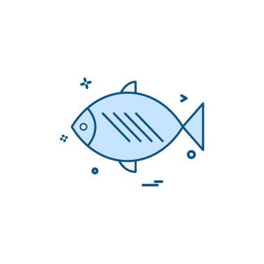 Gıda simgesi tasarım vektörü