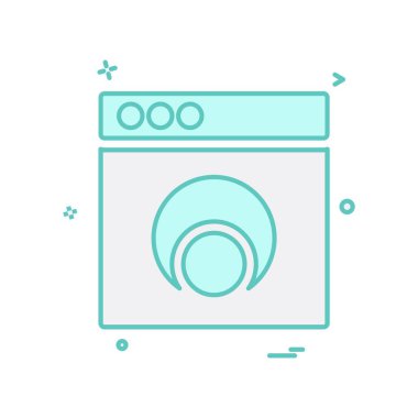 Web düzen simge tasarlamak vektör