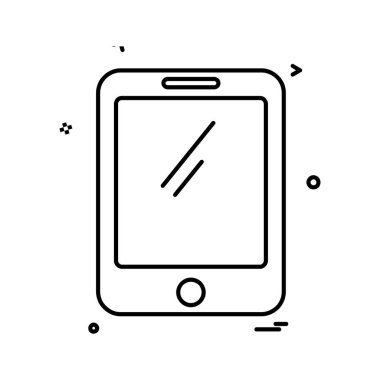 Akıllı simge tasarlamak vektör