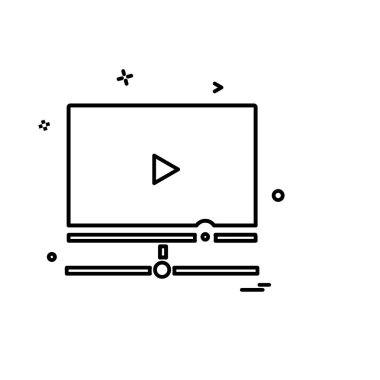 Şirket ofis simgesi tasarım vektörü 