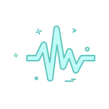 Tıbbi simge tasarım, renkli vektör çizim