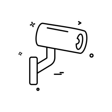 Kamera simgesi tasarım vektörü