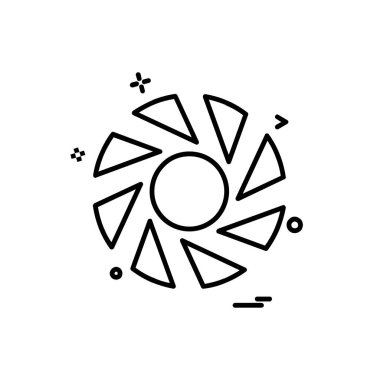 Kamera simgesi tasarım vektörü