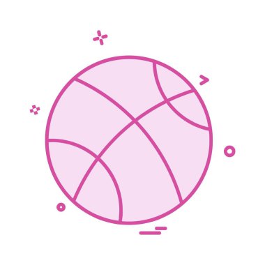 Küre simge tasarlamak vektör