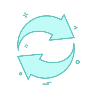 Ok simgesi tasarım vektörü