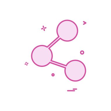 Simge tasarım vektörünü paylaş