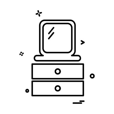 Çalışma simge tasarlamak vektör 