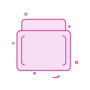 Kozmetik simgesi tasarım vektörü