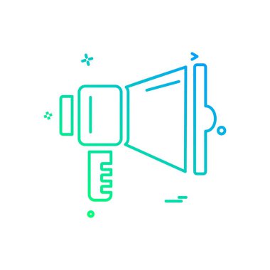 Birim simge tasarlamak vektör