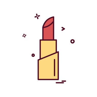 Ruj düz simge vektör çizim 