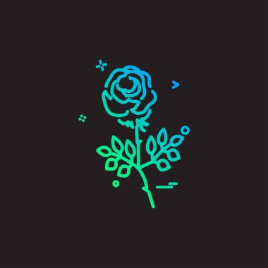 Sevgililer günü simge tasarlamak vektör