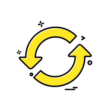 Simge tasarım vektörünü tazele