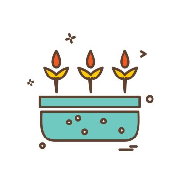 Ekoloji simge deisgn vektör