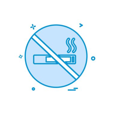 Hiçbir yasaktır simge tasarlamak vektör