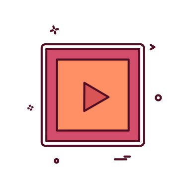 Simge tasarım vektörünü çal