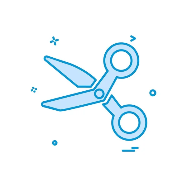 Scissor Pictogram Ontwerp Vector — Stockvector