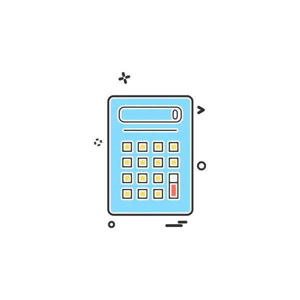 Вектор проектирования значков калькулятора — стоковый вектор