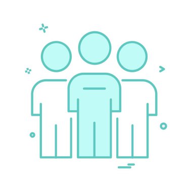 Avatar simge tasarlamak vektör