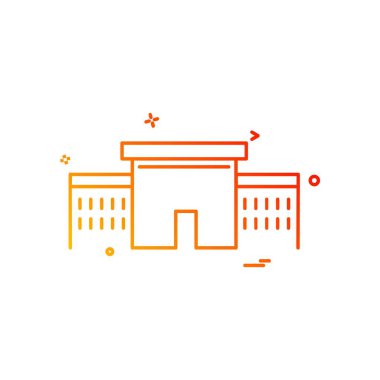 Emlak simge tasarlamak vektör