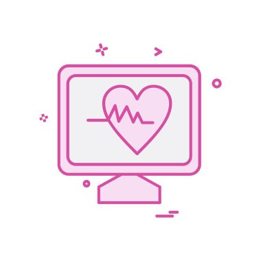 Bilgisayar simgesi tasarım vektörü