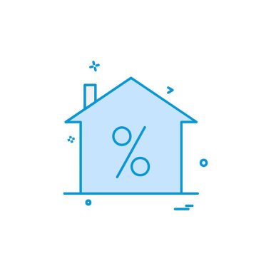 Emlak simge tasarlamak vektör