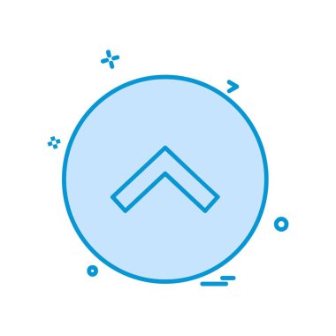 Ok simgesi tasarım vektörü