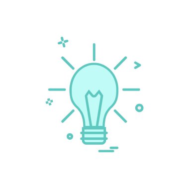 Fikir simge tasarlamak vektör