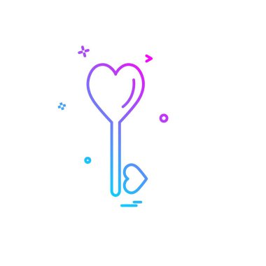 Sevgililer günü simge tasarlamak vektör