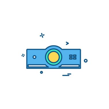 Bilgisayar Teknolojisi simgesi tasarım vektörü