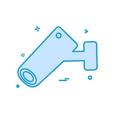 CCTV kamera güvenlik simge tasarlamak vektör