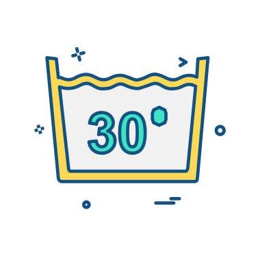 Su simge tasarlamak vektör 