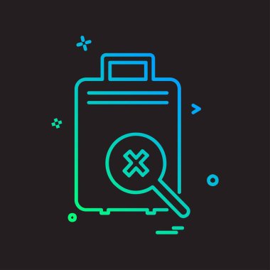 Seyahat simgesi tasarım vektörü 