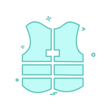 Ceket simge tasarlamak vektör 