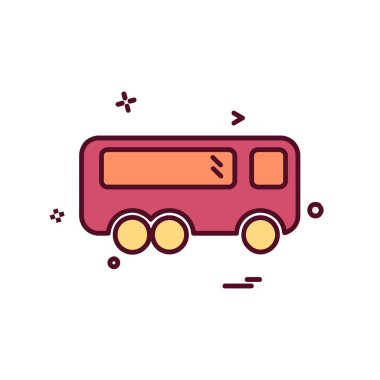 Van simge tasarlamak vektör